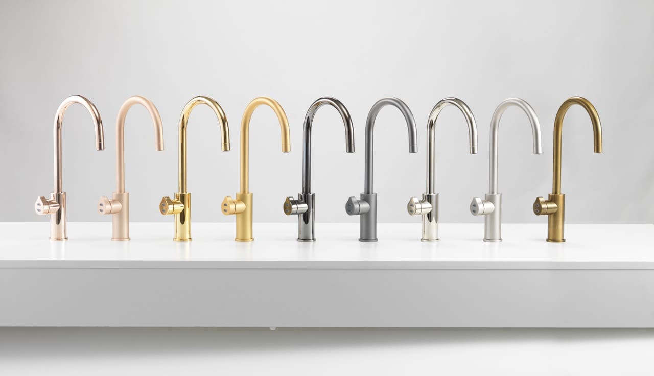 zip boiling hot water tap rose gold - copper tap
