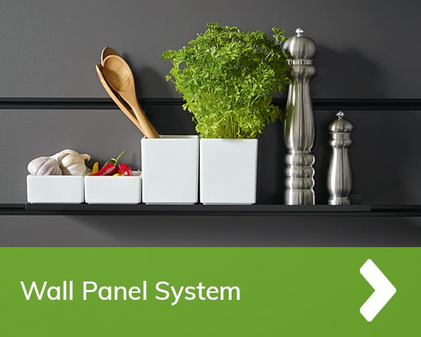 German Kitchens Cardiff - wall panel system